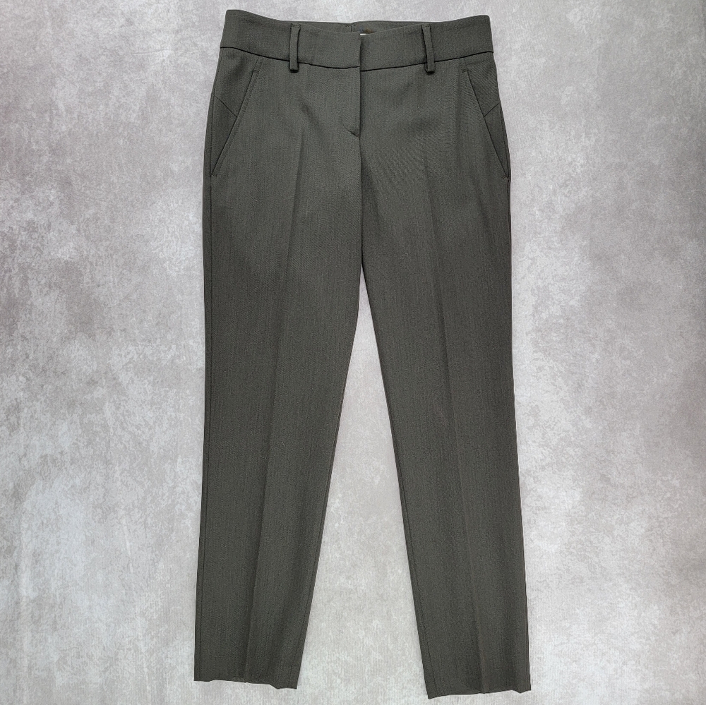 Gunex by Brunello Cucinelli Wool Pleated Front Trouser Pants